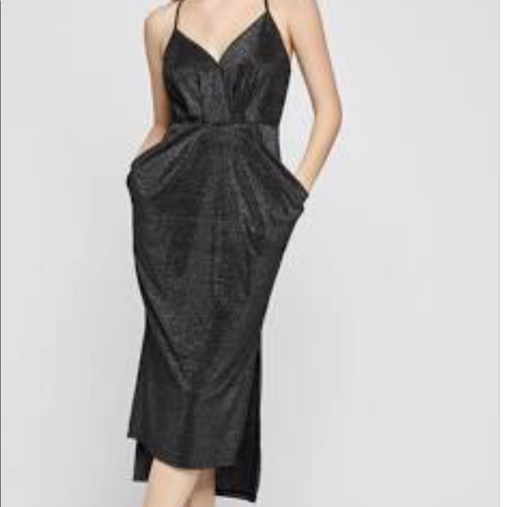 BCBGeneration BlackCocktail Dress with pockets